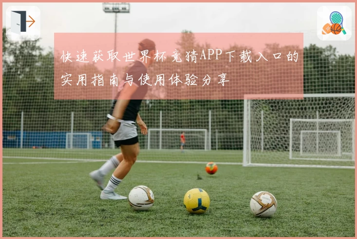 快速获取世界杯竞猜APP下载入口的实用指南与使用体验分享